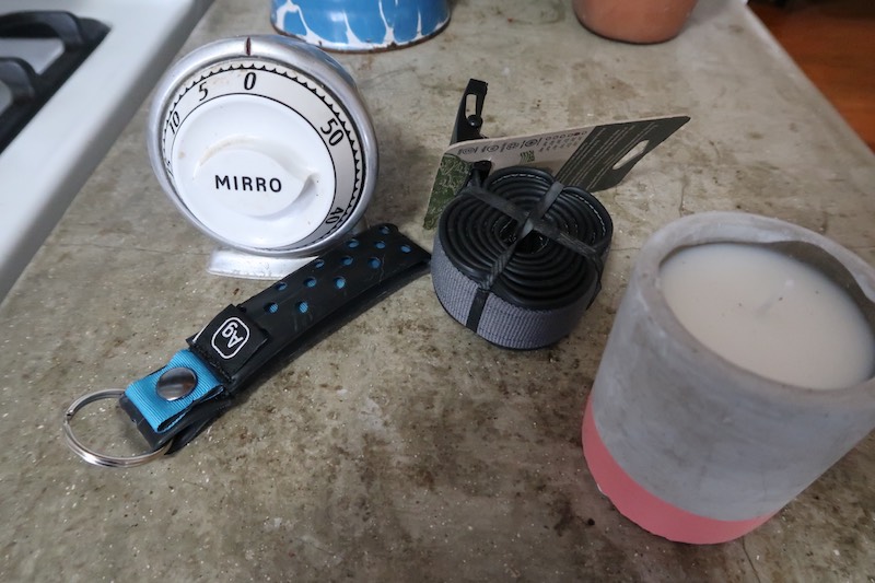 Alchemy Goods UpCycling Review Belt and Keychain