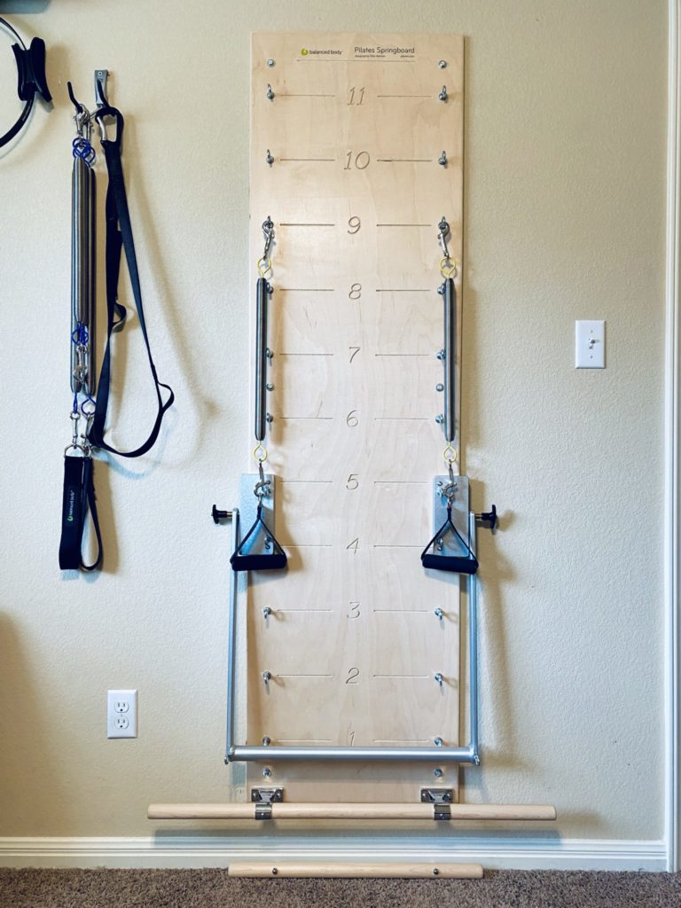 Pilates Springboard Wall Unit