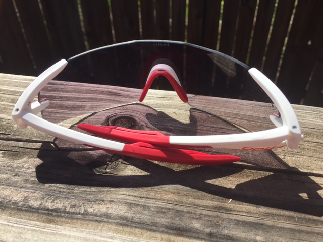 Bolle Modulator Clear Grey OLEO AF Cycling Sunglasses Rear