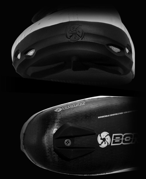Bont Vaypor S Toe and Heel Protection