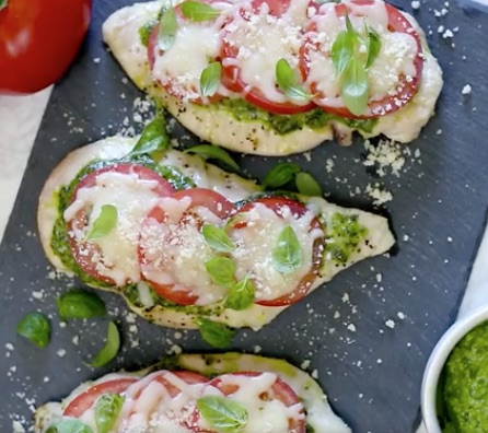 Chicken Pesto Bake Recipe
