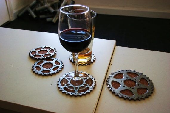 Cycling Cog Coasters