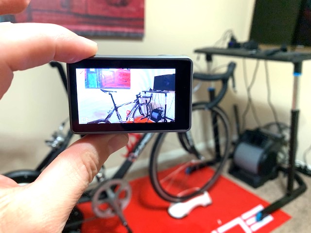 DJI OSMO ACTION rear-facing screen