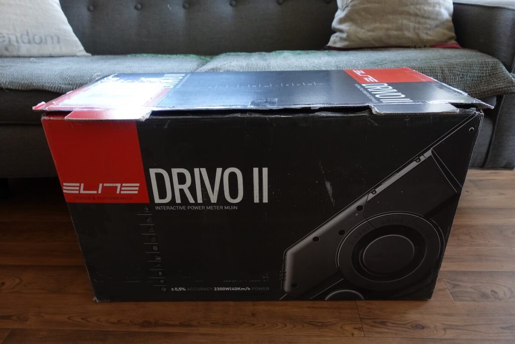 The Elite DRIVO II Box arrives