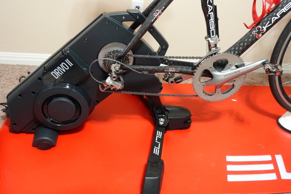Elite DRIVO II side view
