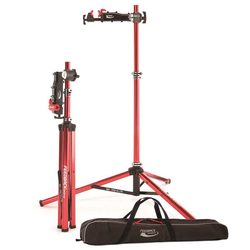 Feedback Sports Pro Elite Work Stand collaped and folded out