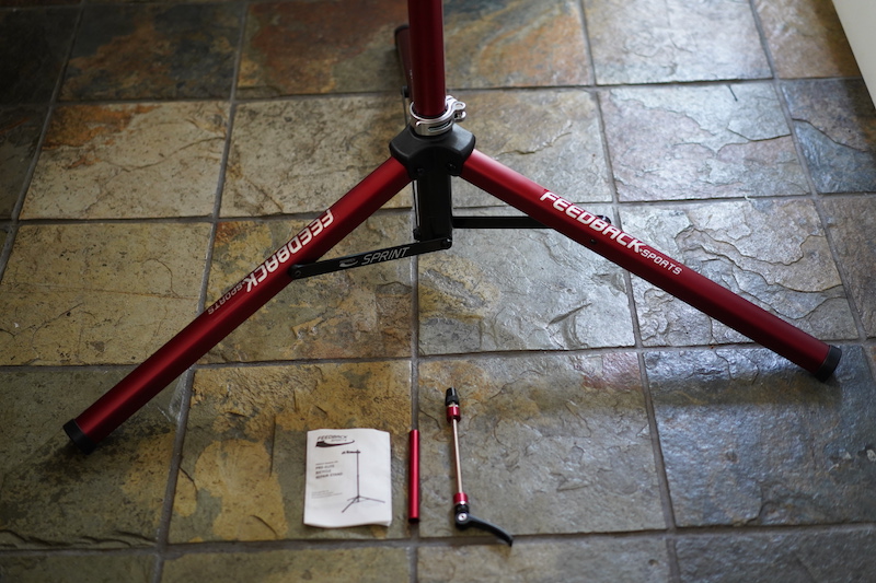 Feedback Sports Sprint Work Stand Unboxing 3 Legs
