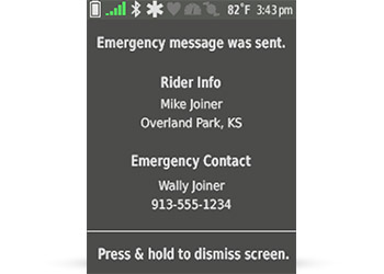 Garmin Edge 820 Incident detection