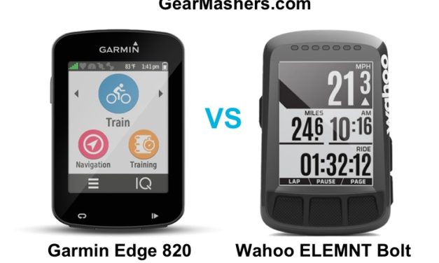 Garmin Edge 820 vs Wahoo ELEMNT Bolt