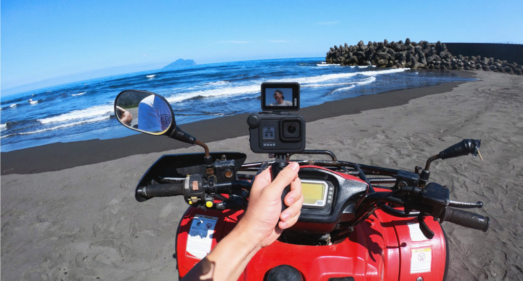 GoPro Hero 8 Black Screen Mod Flipped Up