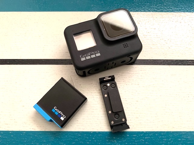Hero 8 Black With battery door off