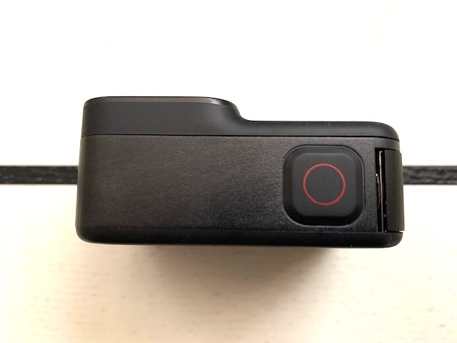 Top view of the Hero 8 Black