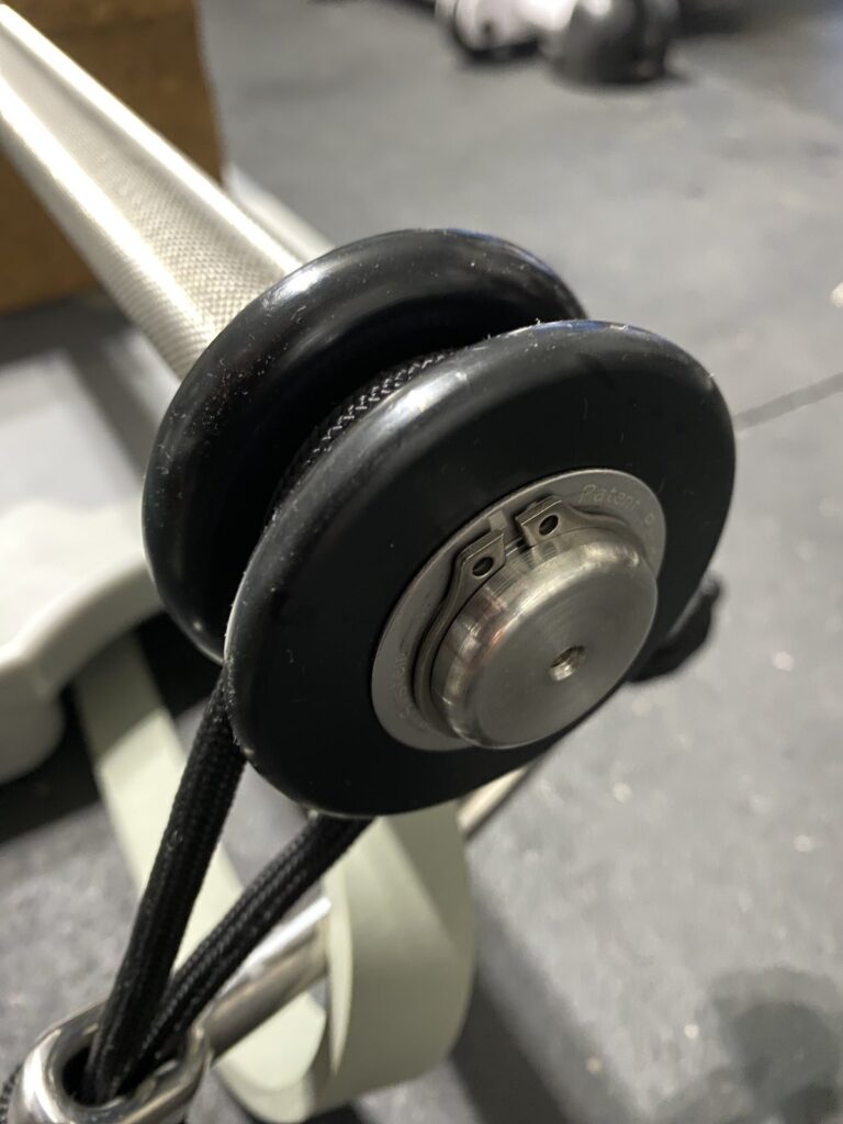 Harambe System close up of the pulley