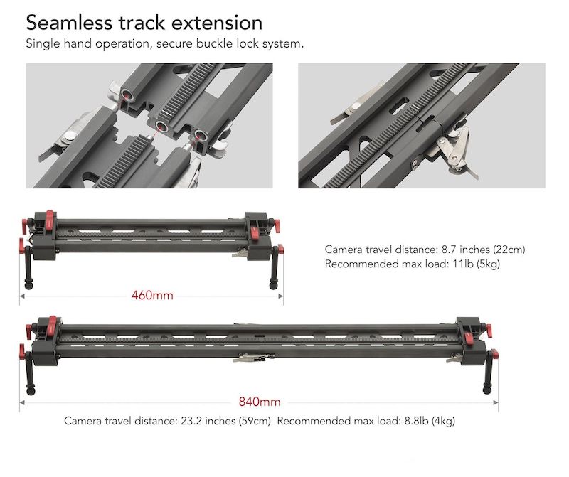 iFootage-Shark-Camera-Slider-MINI-Standard-460mm