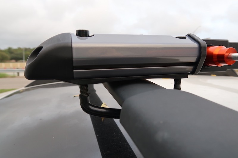 Kuat Trio Fork Mount Bike Rack Review Security Nuts
