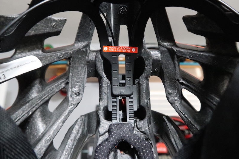 Laser Z1 Cycling Helmet Retention System adjustment