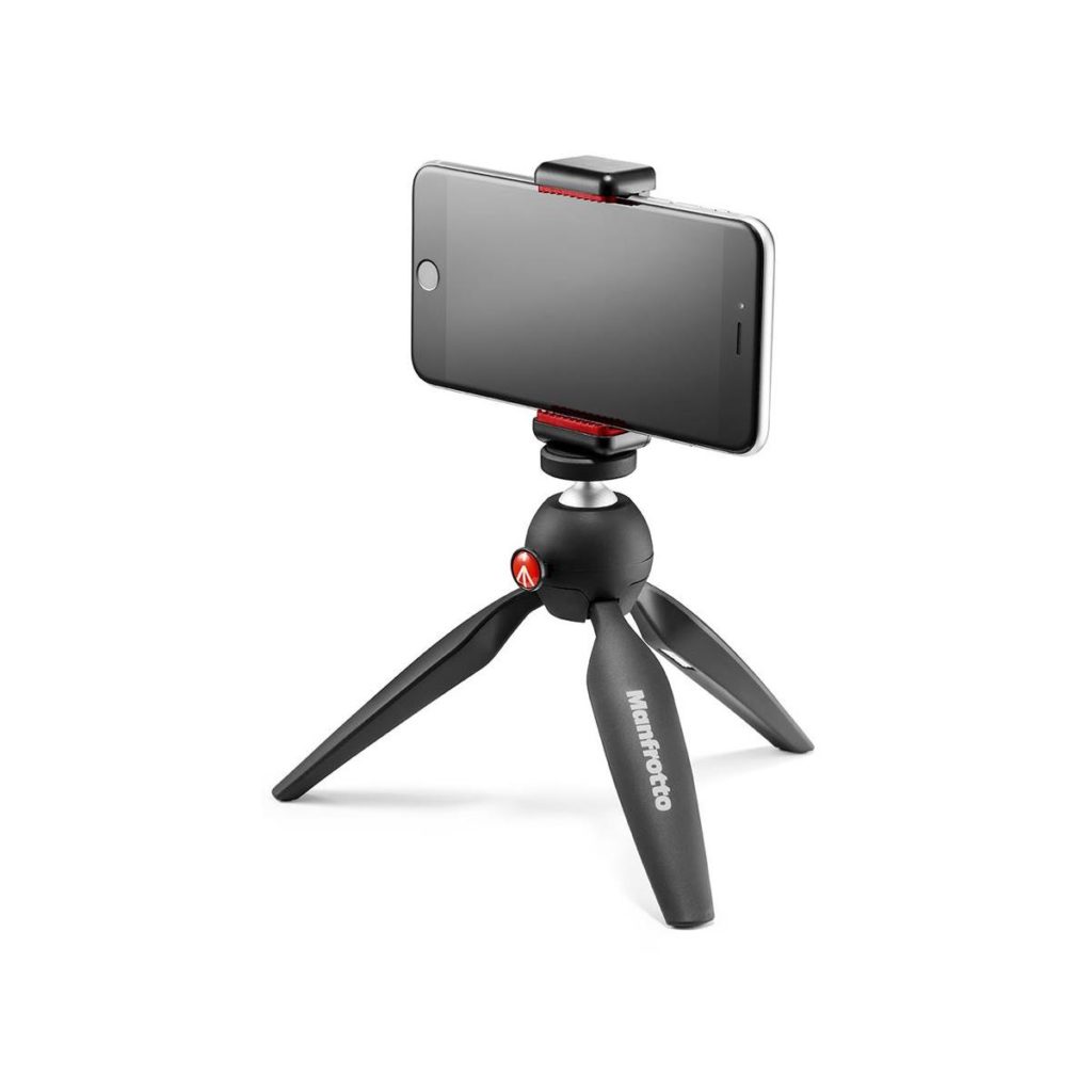 Manfrotto PIXI Mini with Universal Smartphone Clamp