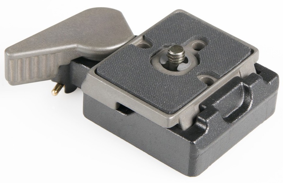 Manfrotto quick plate change system