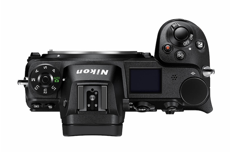 Nikon Z Series Z7 Camera Top View