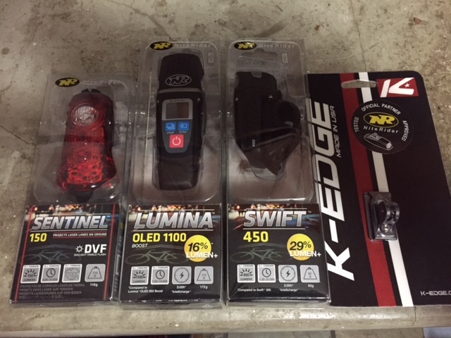 NiteRider cycling Lights