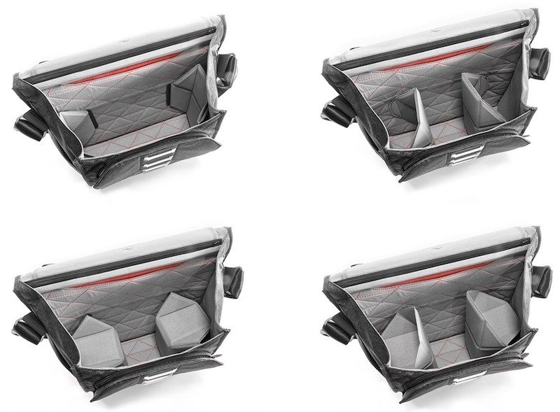 Peak Design Everyday Messenger bag main compartment