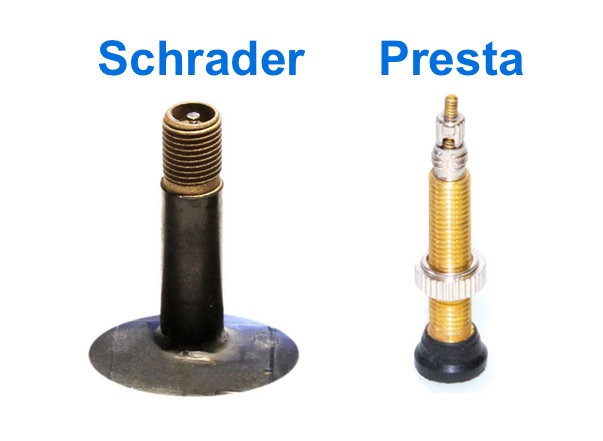 Schrader Vs Presta Value Stem Cycling