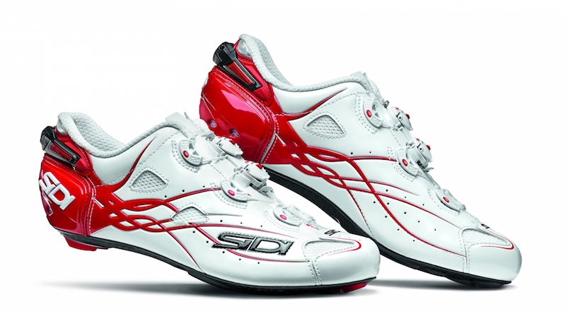 Sidi Shot Cycling Shoe Red White