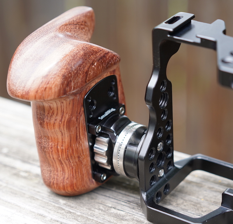 Smallrig Camera Cage Wooden Handle
