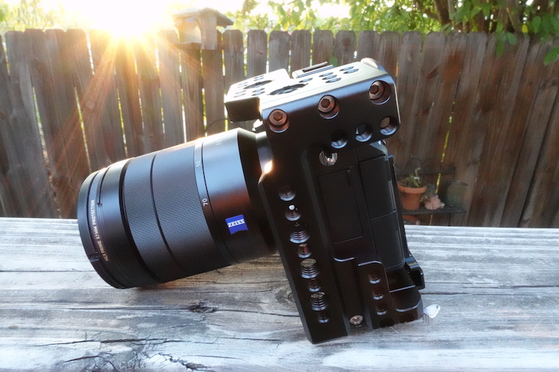 Smallrig Quick Release Half Cage For the Sony A7iii Side View