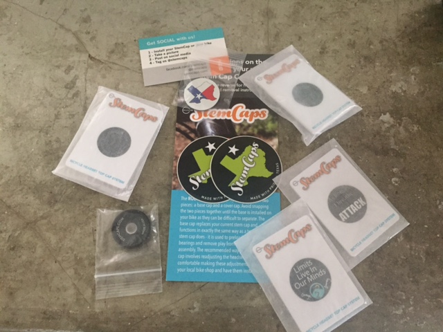 StemCaps cycling headset covers