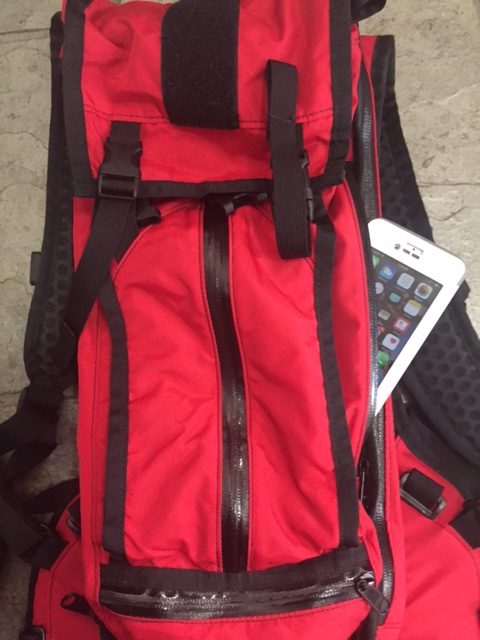 The Hauser Mission Workshop side pocket