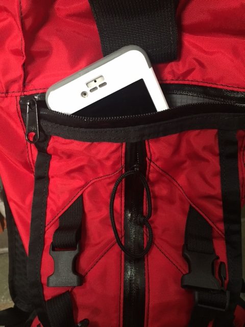 The Hauser Mission Workshop Top pocket