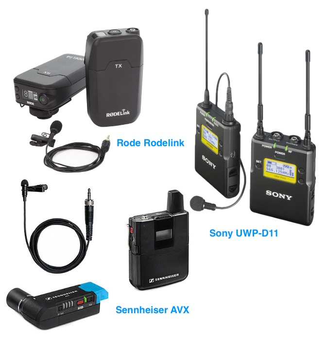 Top Wireless Lav Microphones Digital 2018