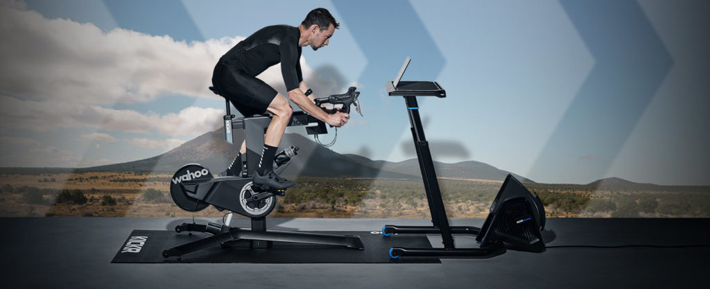 Wahoo KICKR Bike with KICKR Headwind and KICKR Stand