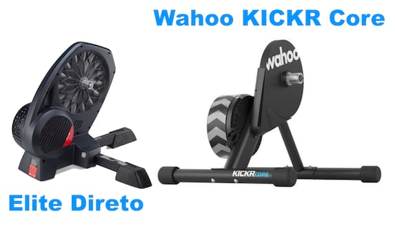 Wahoo KICKR Core Vs Elite Direto