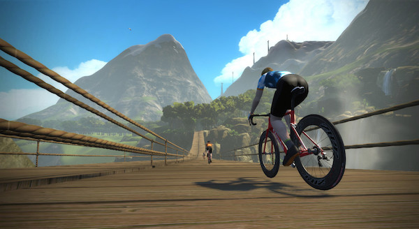 ZWIFT Mayan Expansion Riding