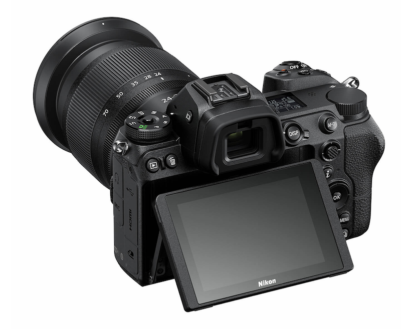 Nikon Z Series Z7 Camera Flip up Screen
