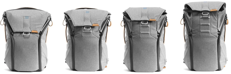 Peak Design Everyday Backpack 8L expandability